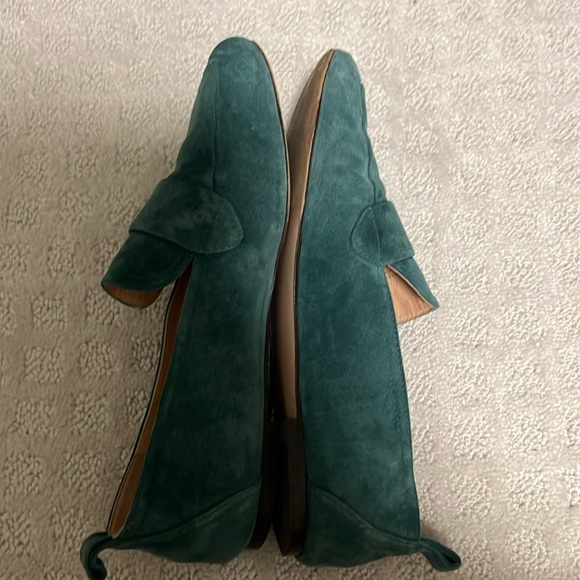 J. Crew Calf Suede Minimal Tab loafers - Picture 7 of 13